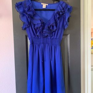 Arden B royal blue dress.
